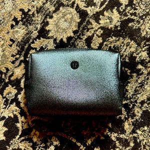 Lululemon All Your Small Things pouch- Black Glitter
